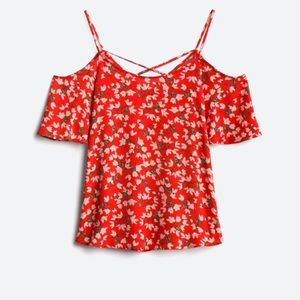 Kaileigh Valette Cold Shoulder Blouse M